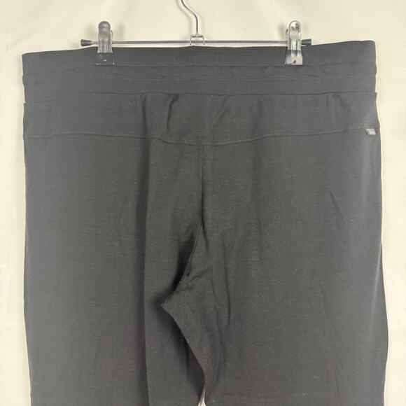 Icebreaker Black Women's Crush Pants Soft Merino Wool Blend NWT Ankle Joggers XL - Picture 4 of 15